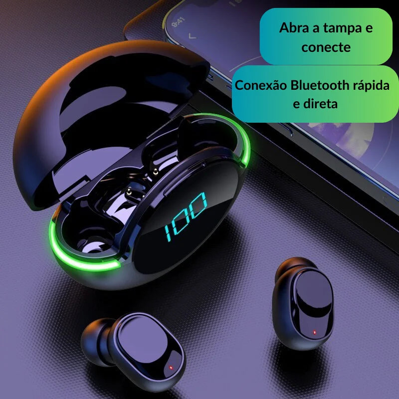 Fone de ouvido bluetooth