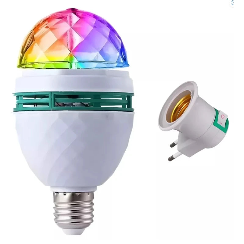 Lampada Giratória RGB