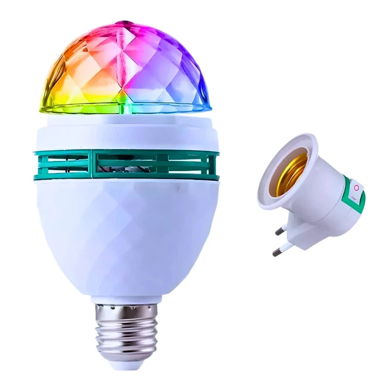 Lampada Giratória RGB